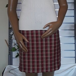 Ann Taylor Plaid Skirt
